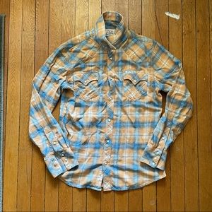 Vintage True Religion Pearl Snap Flannel